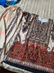 Elegant Printed Kurta and Pant Set