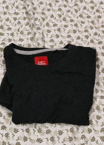 Offer - Offer Dark Grey Color T-Shirt For Boys