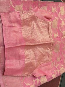 beautiful pink saree festive wear