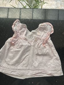 Baby Girl's Pink Dot Dress