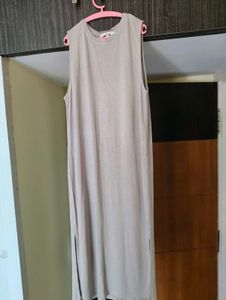 Sleeveless Maxi Dress with Slits
