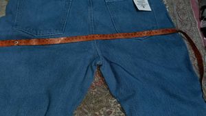 Blue Denim Flared Jeans