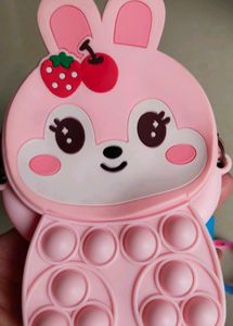 Cute Bunny Fidget Pop Bag