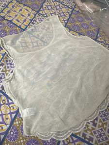 Embellished Sleeveless Top