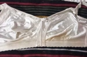 White Satin Bra Combo