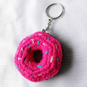 Crochet Donuts Keychain 🍩