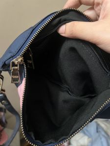 dupe Prada Clutch - Pink &amp; Navy