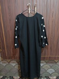 Elegant Black Chikankari Kurta
