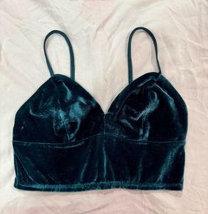 Velvet Teal Bralette