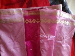 Dual Shade Pure Banarasi Silk Saree