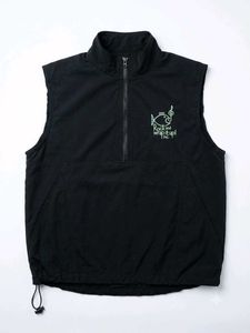 Sleeveless Quarter Zip Vest