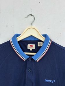 authentic Levi's Navy Blue Polo Shirt