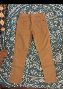 Men's Tan Corduroy Pants
