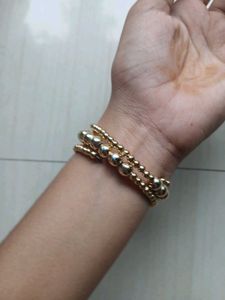 Pom-Pom Beaded Bracelet