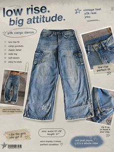 Streetwear baggy cargo