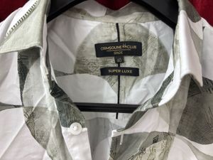 Stylish Men's Abstract Print Shirt