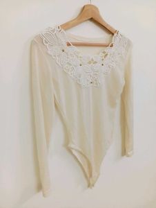Sheer Lace Bodysuit