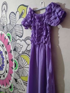 Lavender Color Frock💜
