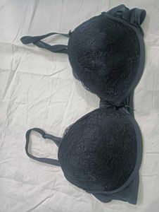 Black💛38C,D Lace Bra