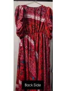 Bohemian Style Printed Dress