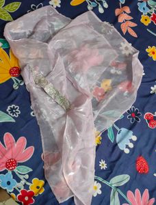 Satin Blouse with Tie-Up Back