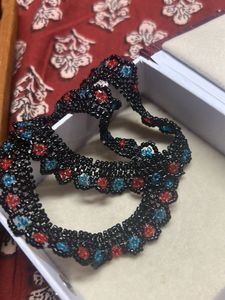 handmade beaded payal