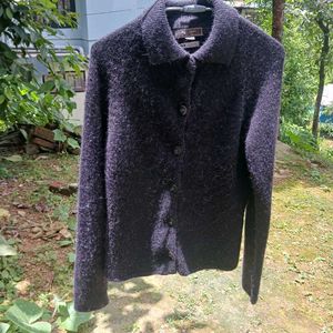 Cozy Button-Up Knit Cardigan(S-M)
