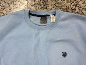 Light Blue Crew Neck Sweatshirt