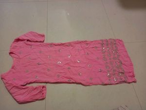 Baby Pink Kurti