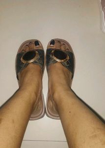 Black Quilted Slides