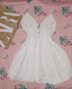 ZARA white Sundress