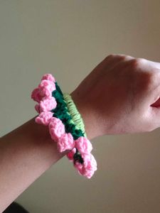Handmade Crochet Scrunchie