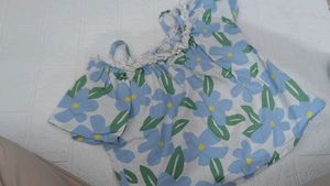 Boho Floral Print Sundress