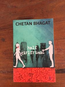 🆕 Half Girlfriend Book Chetan Bhagat Paperback