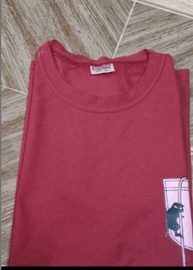 Cute Cat Pocket T-Shirt