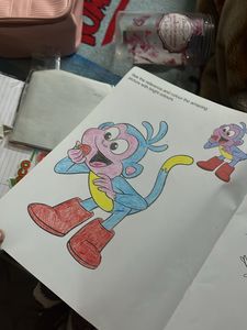 Pack Of Kids Colors, Coloring Book, Stand &amp; Board