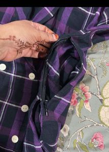 Plaid Shirt Dress