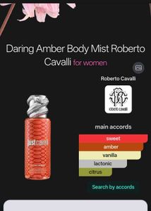 Just Cavalli hair and body mist
