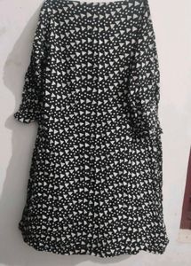 Bohemian Print Kurta with Wooden Buttons