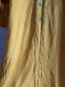 Yellow Long Kurti