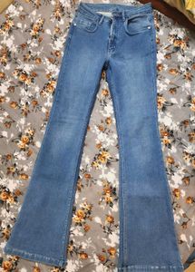 Blue Flare Jeans