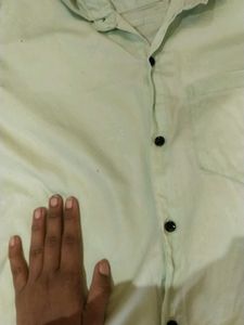branded new shirt with soft pista colour shir
