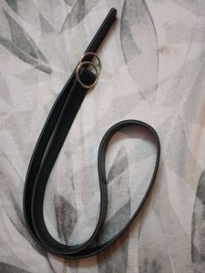 Stylish Black Leather Belt❣️