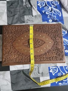 Beautiful Hard wood carved box rajasthani