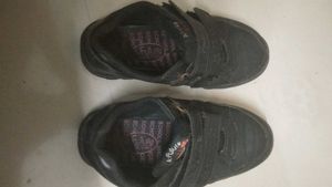 Black School Shoes for 1-2 years