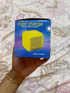 Color Changing Digital Alarm Clock