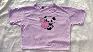 Cute Panda Graphic Tee