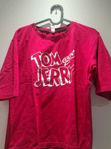 Pink Tom & Jerry T-Shirt