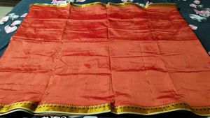banarasi cotton silk sari with blouse