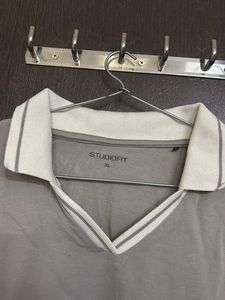 StudioFit Grey Knit Sweatshirt